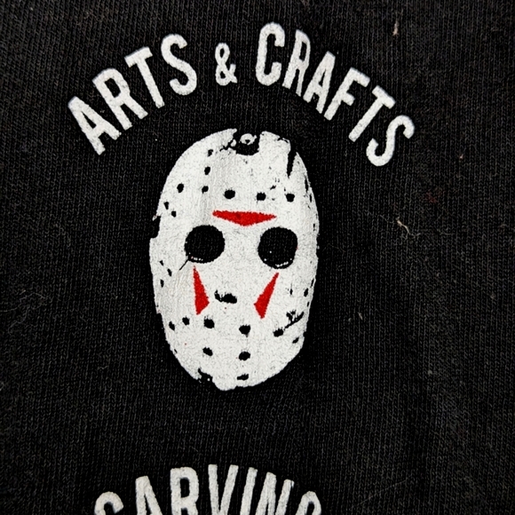 Camp Crystal Lake Enjoy Nature  Long Sleeve Tee Small - Picture 9 of 13